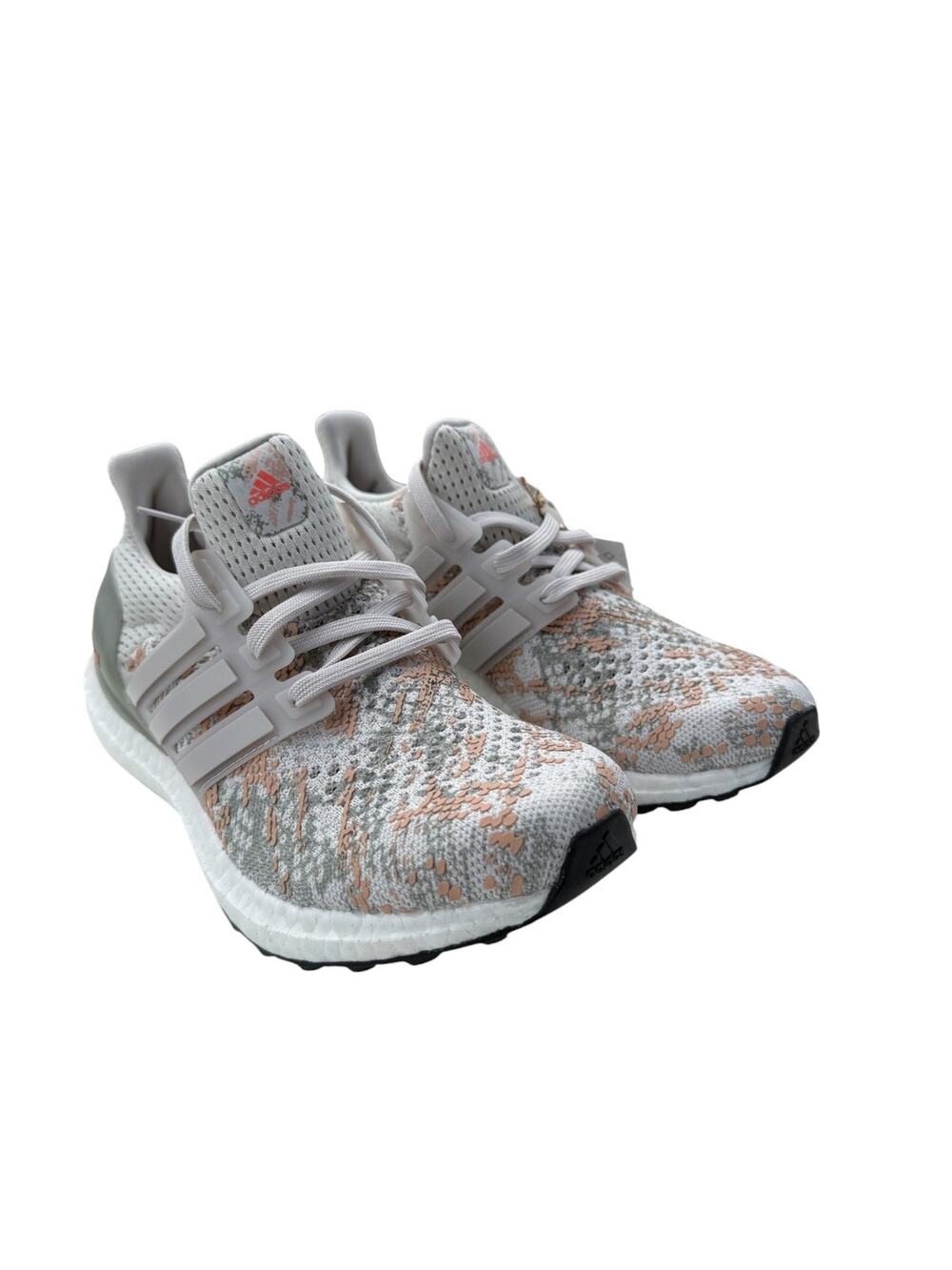 Adidas Womens Ultraboost 1.0 Grey/Grey/Semi Coral Fusion 6